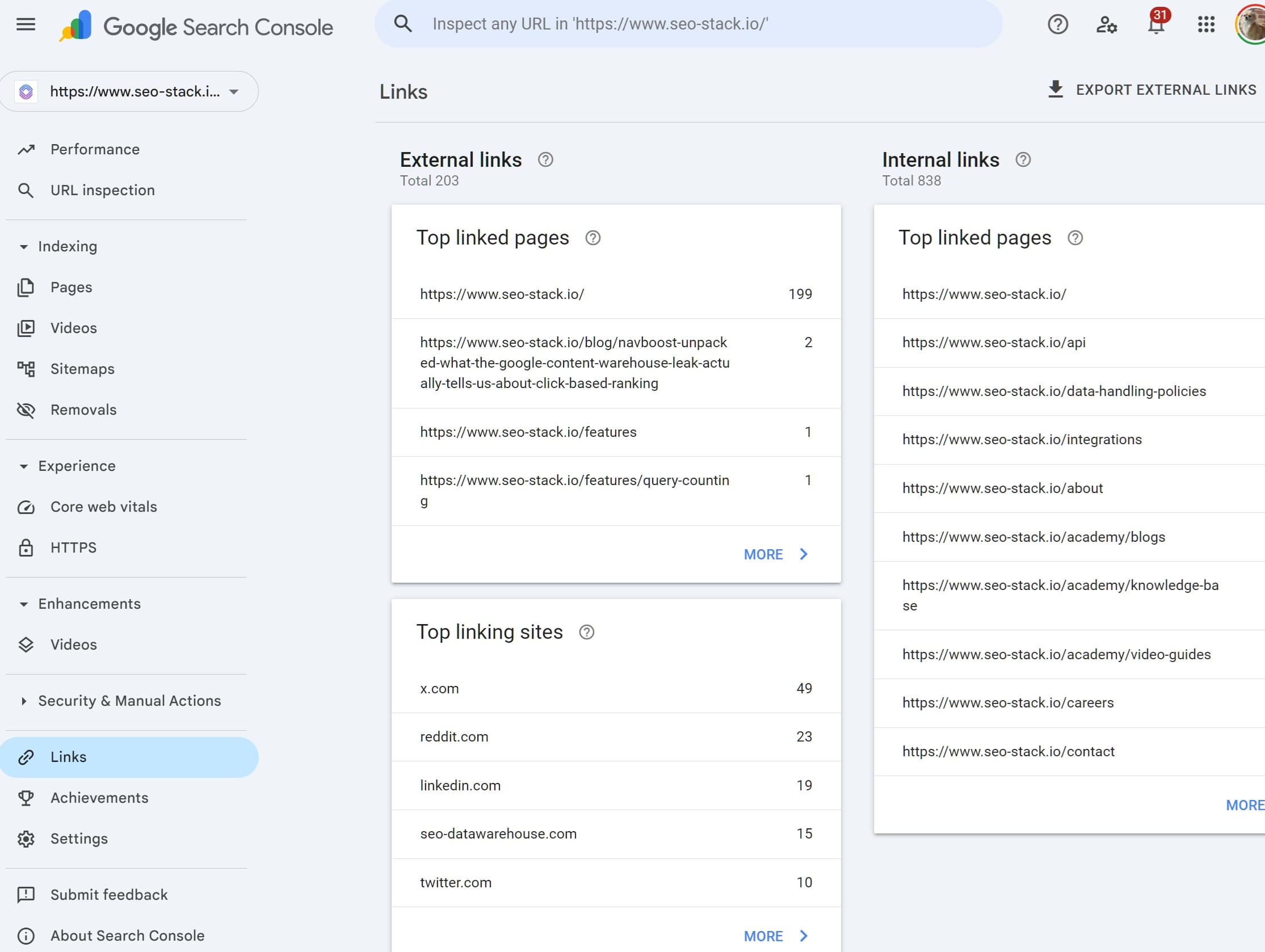 How to Check Backlinks in Google Search Console